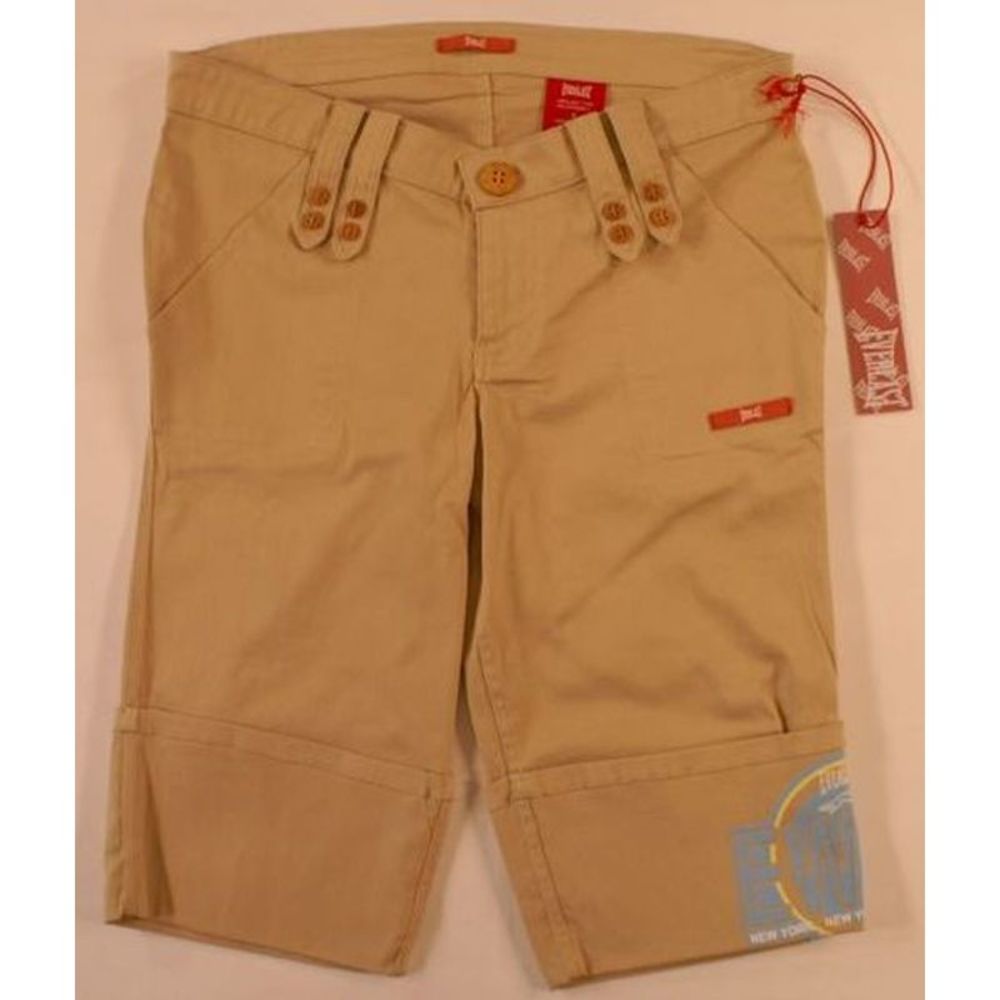 Everlast Shorts 9 Tan Blue Hawaii NWT$58